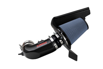 Corsa 17-21 Chevrolet Camaro ZL1 Entrada de aire de fibra de carbono con filtración de aceite MaxFlow 5