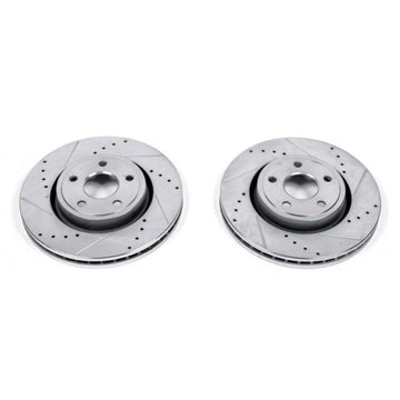 Power Stop 11-19 Dodge Durango Front Evolution Rotores perforados y ranurados - Par