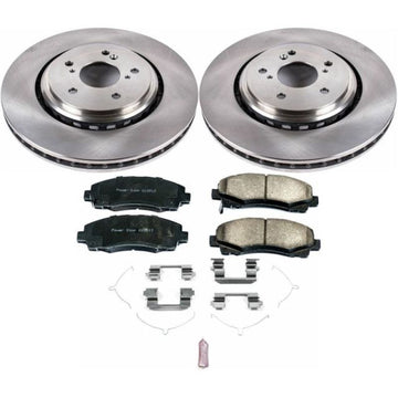 Power Stop 15-19 Acura TLX Kit de freno delantero autoespecializado