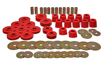 Energy Suspensión 67-95 K5 Blazer / 67-70 Denali XL/Suburban/Yukon XL 4WD Juego de montaje de carrocería roja (cabina)