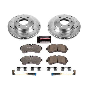 Power Stop 07-09 Dodge Sprinter 3500 Kit de freno delantero Z36 para camión y remolque