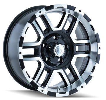 ION Type 179 18x9 / 6x139.7 BP / 12mm Offset / 106mm Hub Black/Machined Wheel
