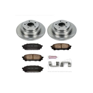 Power Stop 05-06 Saab 9-2X Kit de freno trasero autoespecializado