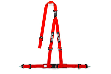 Sparco Belt 2 Inch Red 3Pt Double Release