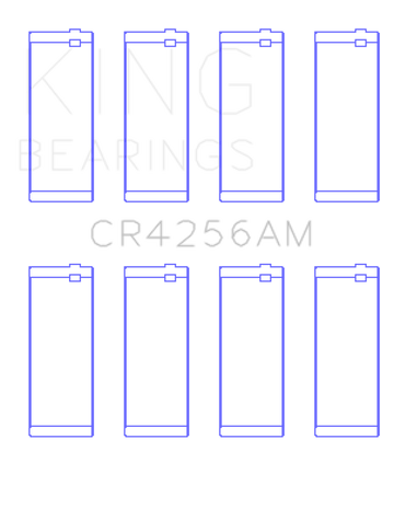 King Engine Bearings Chrysler 148/148 Turbo DOHC 16V/Jeep 148 DOHC 16V Rod Bearing Set - Size STD