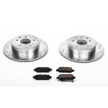 Power Stop 03-05 Infiniti G35 Kit de freno deportivo trasero Z23 Evolution