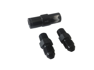 Snow Performance Stg 2 Boost Enfriador F/I Prog. Kit de inyección de agua (accesorios de línea trenzada SS 4AN)