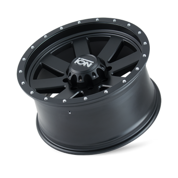 ION Type 134 18x10 / 5x139.7 BP / -19mm Offset / 108mm Hub Matte Gunmetal/Black Beadlock Wheel