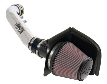 K&amp;N 01-04 Ford Mustang GT 4.6L Entrada de Ram corta Typhoon pulida