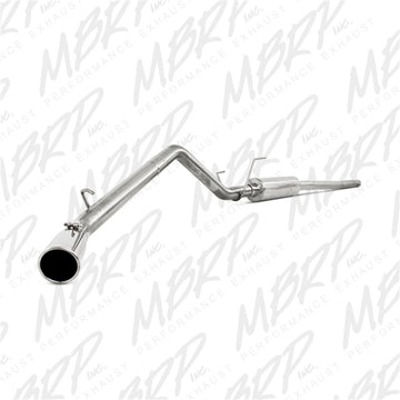 MBRP 06-08 Ram Hemi 1500 Mega Cab 5.7L / 03-13 Ram Hemi 2500/3500 5.7L T409 3 pulgadas Cat Back de un solo lado