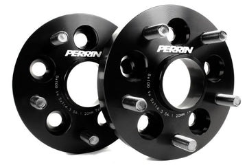 Adaptador de rueda Perrin de 20 mm tipo atornillable 5x100 a 5x114,3 con buje de 56 mm (juego de 2)