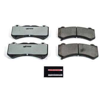 Power Stop 16-19 Cadillac ATS Pastillas de freno delanteras Z26 Extreme Street con hardware