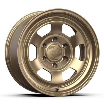 quince52 Patrol HD 17x8.5 6x135 0mm ET 87.1 Rueda de bronce con orificio central