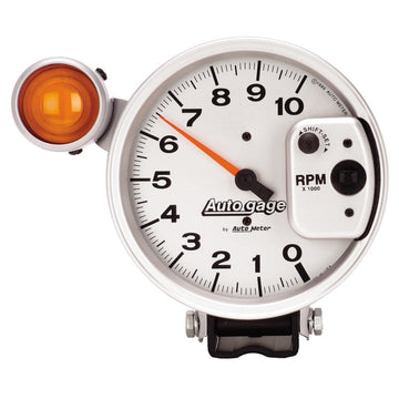 Autometer 5 pulgadas 10,000 RPM Shift Lite Pedestal Tacómetro Auto Gage
