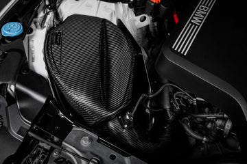 Sistema de admisión de carbono negro Eventuri BMW G20 B48 - Antes de noviembre de 2018