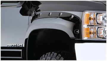 Bushwacker 07-13 Chevy Silverado 1500 Fleetside Cutout Style Flares 4 piezas 69.3 pulgadas cama - Negro