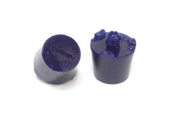 Perrin 15-22 Subaru WRX / 15-21 STI Juego de parachoques ajustable para maletero (2 piezas) - Azul