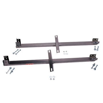 Conector del bastidor auxiliar BBK 79-93 Mustang de longitud completa con soporte de asiento