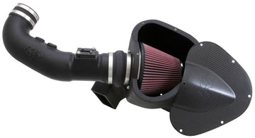 K&amp;N 11-12 Ford Mustang GT 5.0L V8 Kit de admisión de rendimiento con cargador de aire