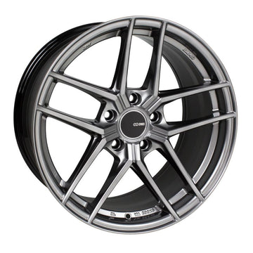 Rueda Enkei TY5 18x8.5 5x114.3 35mm Offset 72.6mm Diámetro Hyper Silver