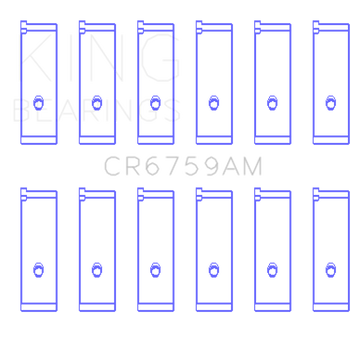 King Engine Bearings Honda C32A / C35A Connecting Rod Bearing Set