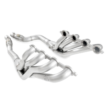 Conectores Cadillac CTS-V 2009-15 de Stainless Works, gatos primarios de alto flujo de 2 pulgadas, cables X-Pipe de 3 pulgadas