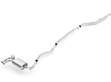 Borla 12-15 BMW 328i Sedan 2.0L AT/MT RWD Escape Catback de salida trasera izquierda doble