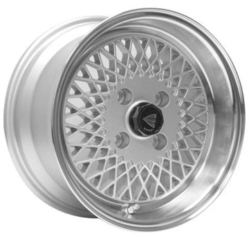 Enkei92 Classic Line 15x7 38mm Offset 4x100 Rueda plateada con patrón de pernos