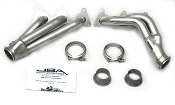 JBA 10-11 Camaro 3.6L V6 1-5/8 pulgadas Primario Plata Ctd Cat4Ward Cabecera
