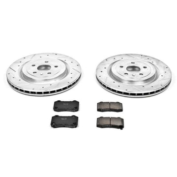 Power Stop 09-15 Cadillac CTS Kit de freno deportivo trasero Z23 Evolution