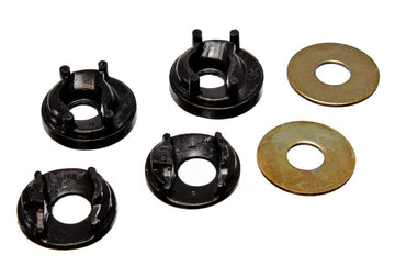Energy Suspensión 95-99 Mitsubishi Eclipse FWD/AWD Insertos de montaje de motor negro (2 posiciones de montaje de torsión