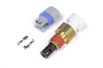 Sensor de temperatura del aire Haltech M14 x 1,5 (incluye enchufe y clavijas Delphi)