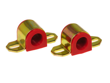 Bujes de barra estabilizadora universal Prothane - 27 mm para soporte B - Rojo