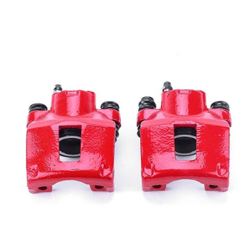 Power Stop 96-02 Ford Crown Victoria Pinzas traseras rojas sin soportes - Par