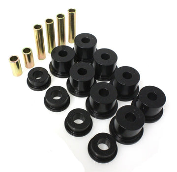 Energy Suspensión 80-98 Ford F250/F350 4WD con 2 pulgadas ID negro juego de bujes de resorte delantero