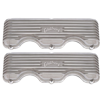 Edelbrock Valve Cover Classic Series Chevrolet W 348/409 CI V8 Polshed