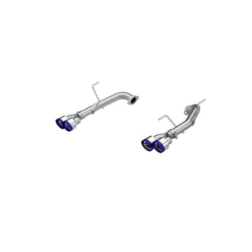 MBRP 2022 Subaru WRX salida trasera dividida doble de 2.5 pulgadas con puntas Quad BE - T304