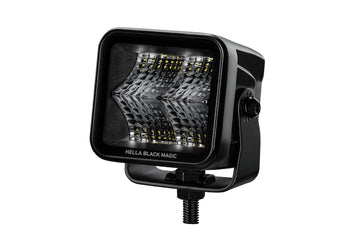 Kit de cubo LED Hella Universal Black Magic de 2,7 pulgadas - Haz de luz