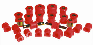 Prothane 01-03 Honda Civic Total Kit - Rojo