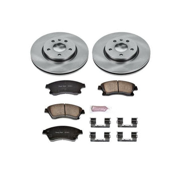 Power Stop 11-15 Chevrolet Cruze Kit de freno delantero autoespecializado