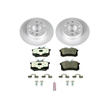 Power Stop 10-13 Audi A3 Kit de freno trasero Euro-Stop