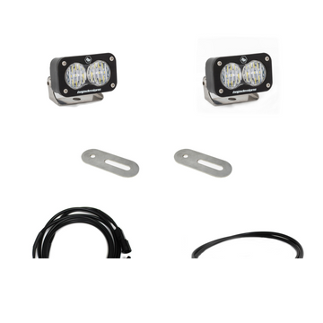 Baja Designs 2017+ Ford Super Duty S2 Sport Kit de marcha atrás doble con ajuste