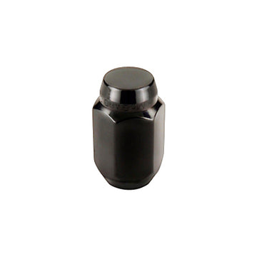 McGard Hex Lug Nut (Cone Seat) 1/2-20 / 13/16 Hex / 1.5in. Length (Box of 144) - Black