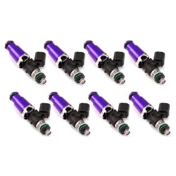 Injector Dynamics ID1050X Inyectores Adaptadores de 14 mm (púrpura) (Juego de 8)