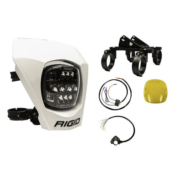 Kit de moto LED Rigid Industries Adapt XE - Blanco