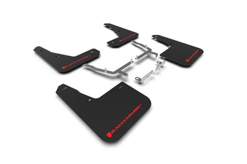 Rally Armor 19-25 Ford Focus ST MK4 Black UR Mud Flap w/Red Logo