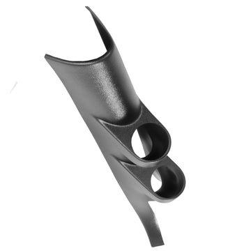 Autometer 05-09 Ford Mustang 2.047 in negro doble pilar Pod