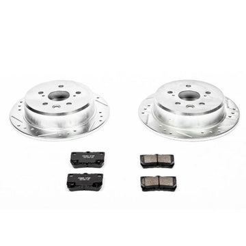 Power Stop 06-13 Lexus IS250 Kit de freno deportivo trasero Z23 Evolution