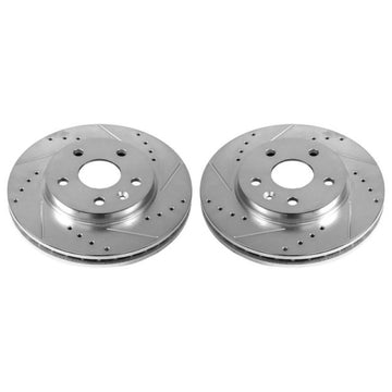 Power Stop 11-16 Buick LaCrosse Front Evolution Drilled & Slotted Rotors - Pair