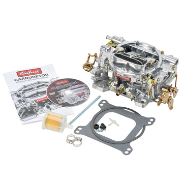 Carburador Edelbrock Performer Series 4 barriles 600 CFM Acabado satinado